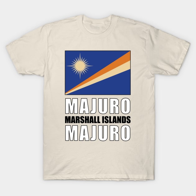 Flag of Marshall Islands T-Shirt by KewaleeTee